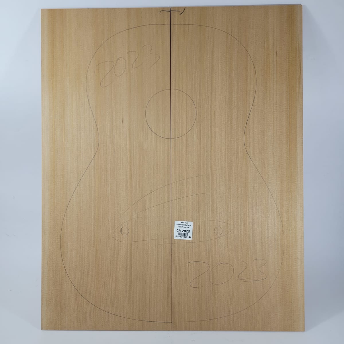Tapa Armónica de Cedro Rojo Canadiense CR-2023 para Guitarra Calidad AA 0