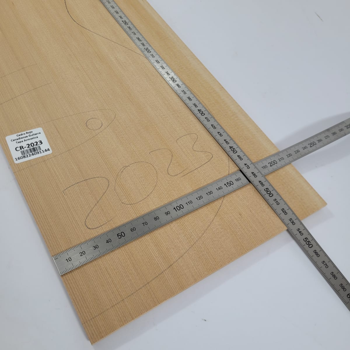 Tapa Armónica de Cedro Rojo Canadiense CR-2023 para Guitarra Calidad AA2