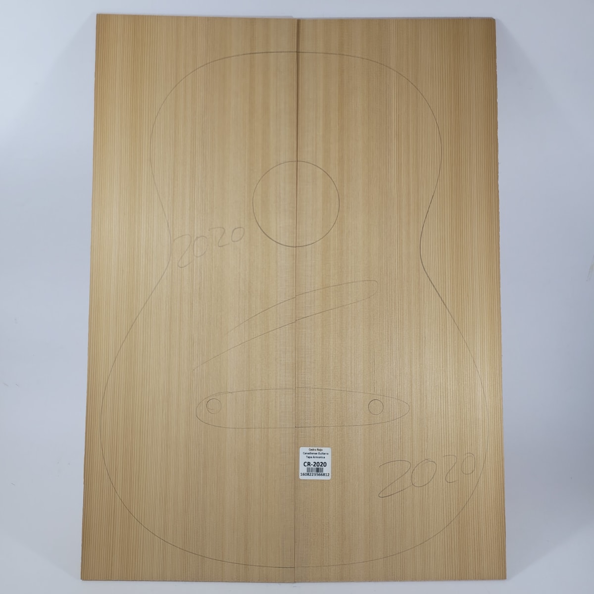 Tapa Armónica de Cedro Rojo Canadiense CR-2020 para Guitarra Calidad AA 0