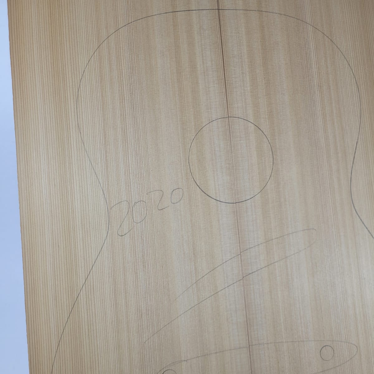 Tapa Armónica de Cedro Rojo Canadiense CR-2020 para Guitarra Calidad AA4