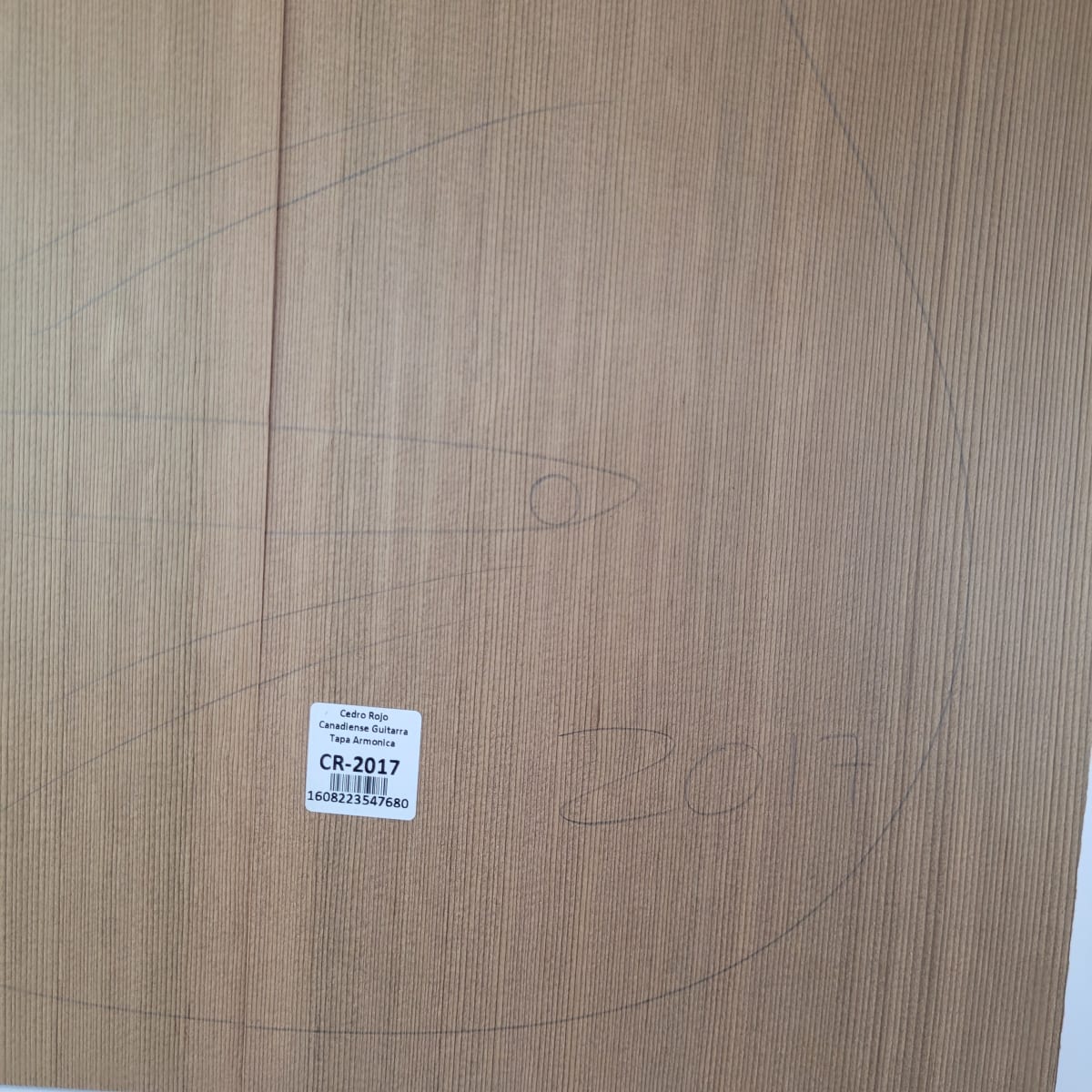 Tapa Armónica de Cedro Rojo Canadiense CR-2017 para Guitarra Calidad AAA Especial5