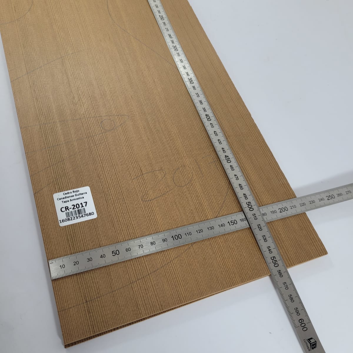 Tapa Armónica de Cedro Rojo Canadiense CR-2017 para Guitarra Calidad AAA Especial2