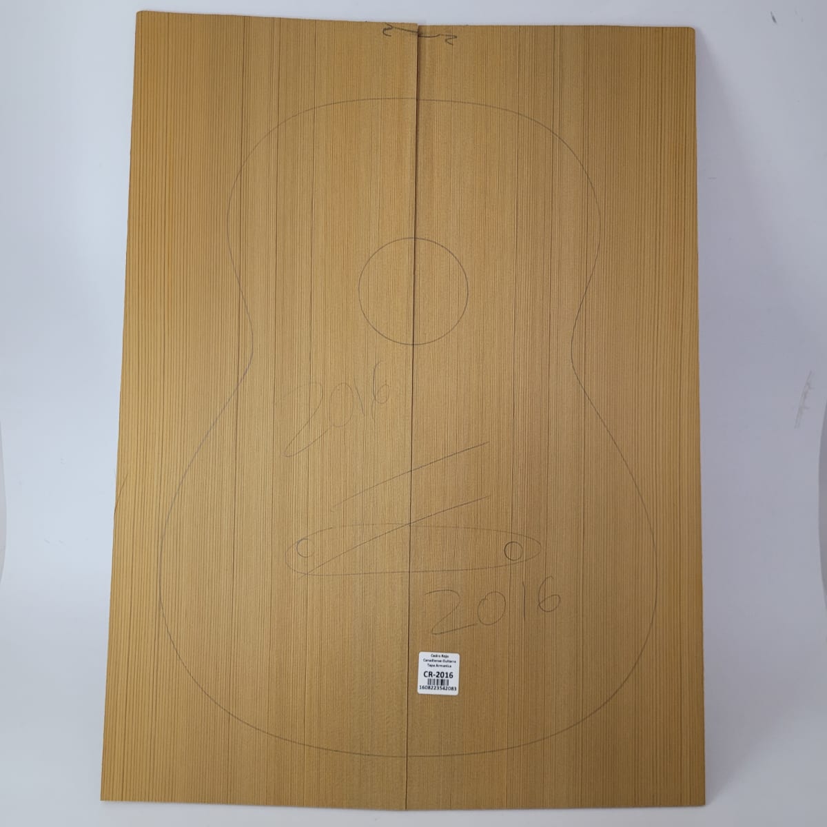Tapa Armónica de Cedro Rojo Canadiense CR-2016 para Guitarra Calidad AAA 0