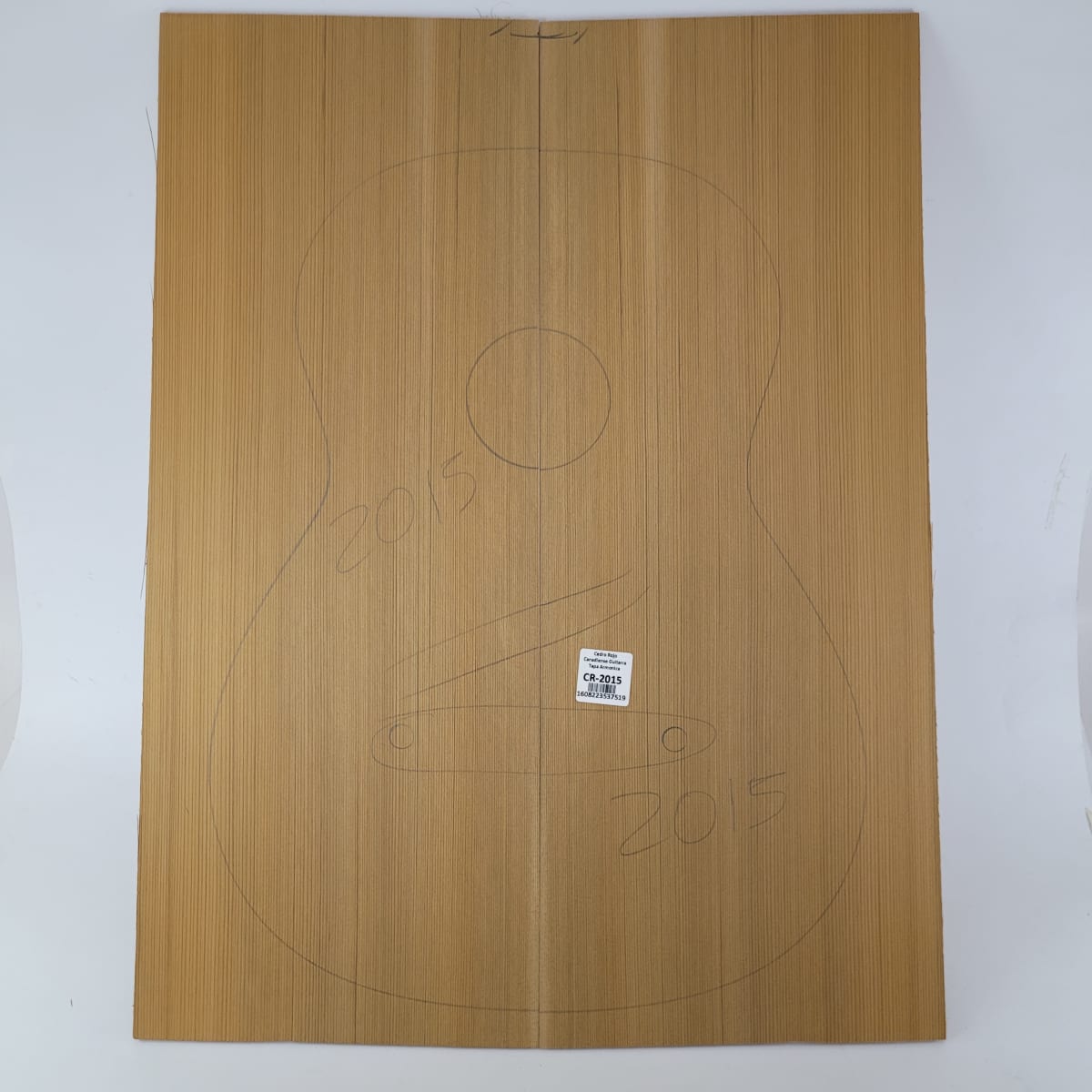 Tapa Armónica de Cedro Rojo Canadiense CR-2015 para Guitarra Calidad AAA 0