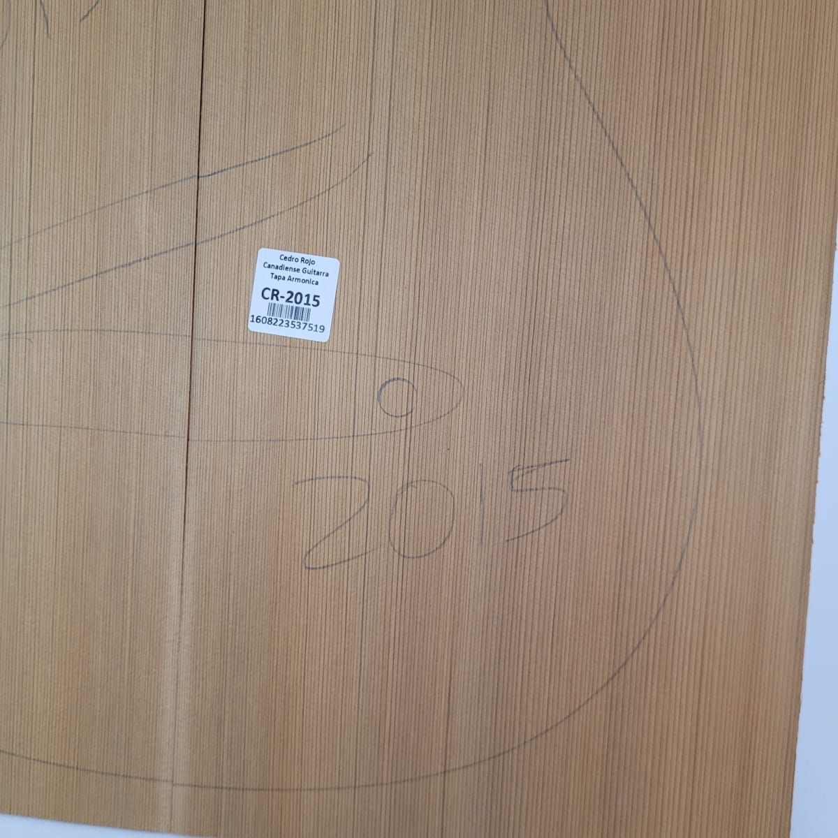 Tapa Armónica de Cedro Rojo Canadiense CR-2015 para Guitarra Calidad AAA4