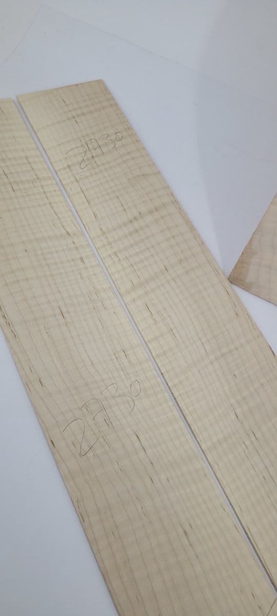 Set de Aros y Fondos para Guitarra 2730 de Maple Flameado AAA Especial4