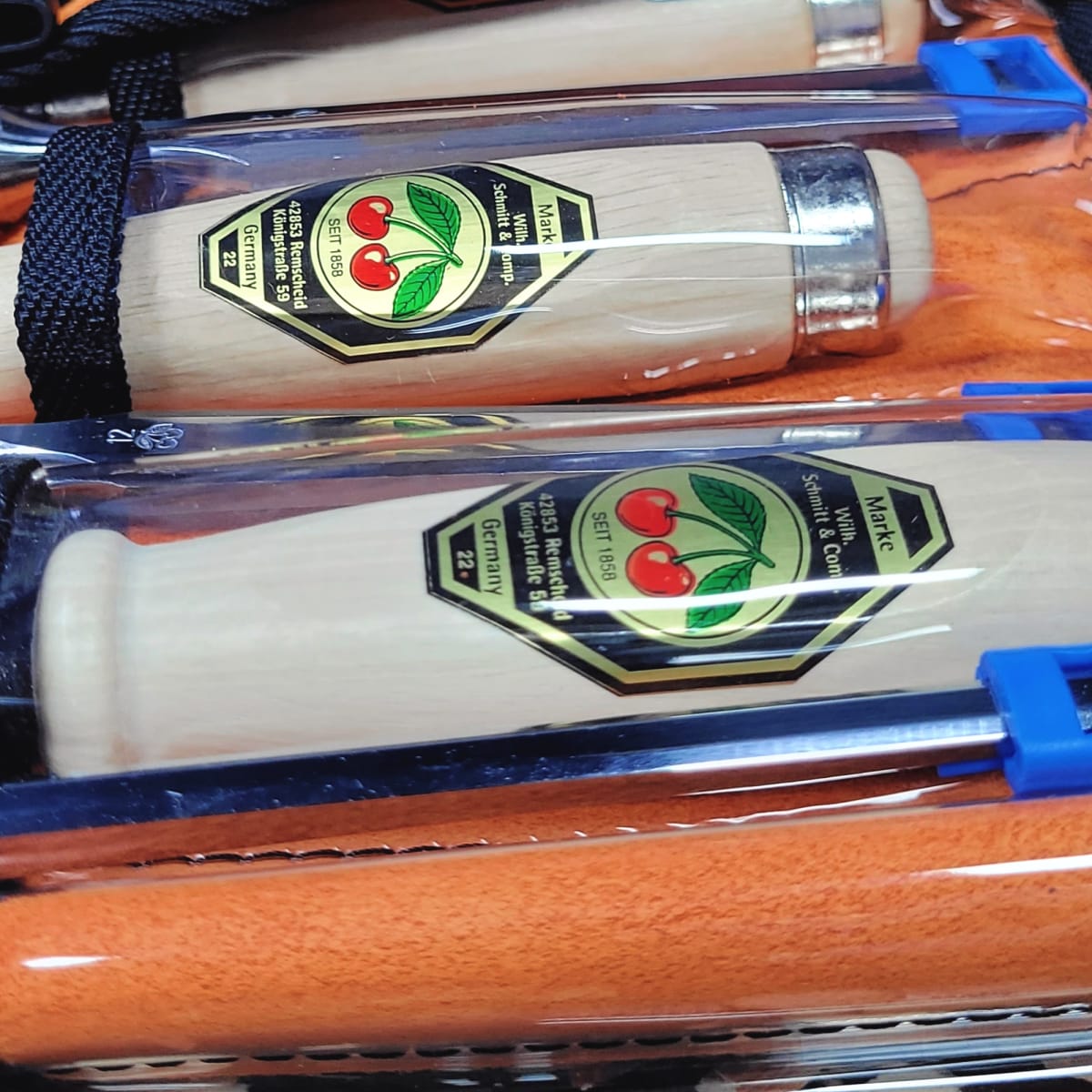 Set de 6 Formones Carpinteros y 1 Estuche de Cuero Two Cherries 1171 LRT4