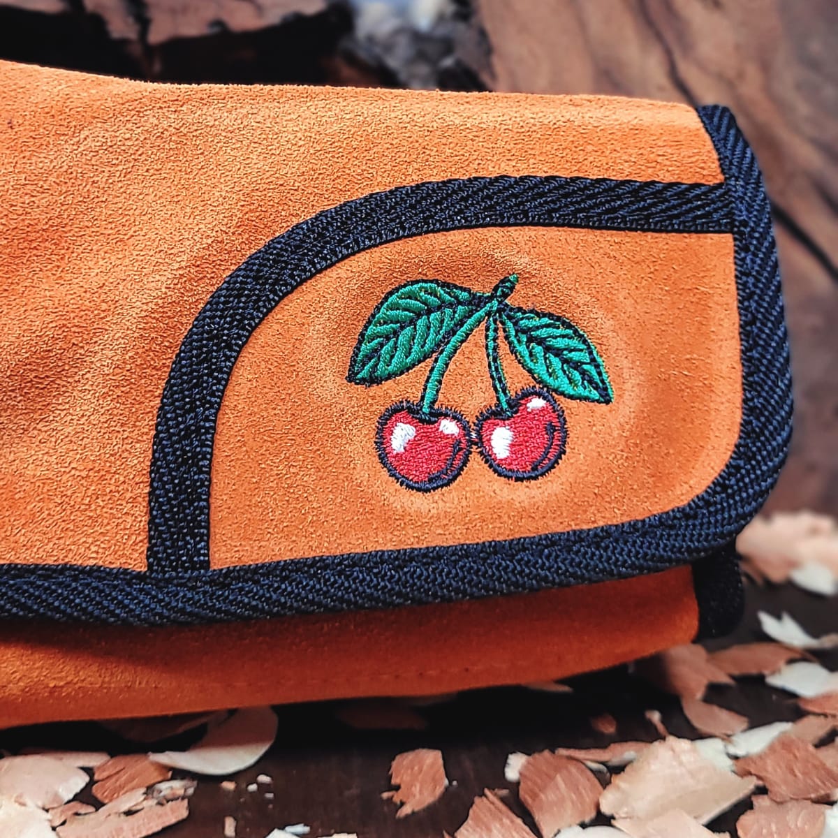 Set de 6 Formones Carpinteros y 1 Estuche de Cuero Two Cherries 1171 LRT8