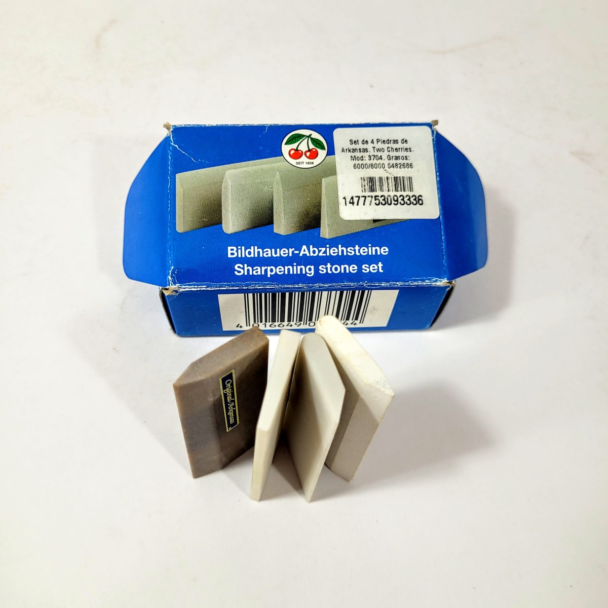 Set de Mini Piedras Multiformas de Arkansas 3704 Two Cherries de Doble Grano 6000/8000 (Open Box)5