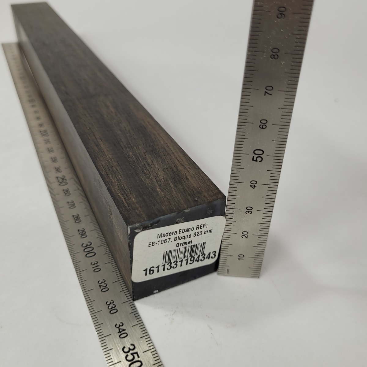 Bloque EB-x1087 de Ebano para Artesania y Torneria4