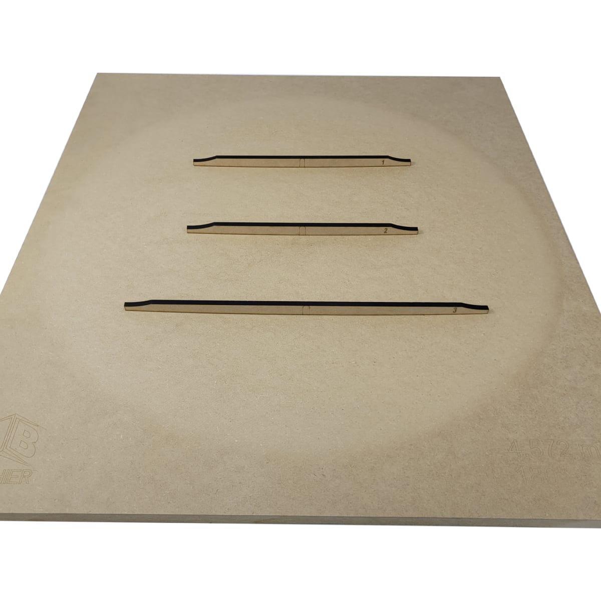 Plato Radiado para Lijado de Bombatura y Pegado de Barraje en Guitarras Acústicas o Archtop2