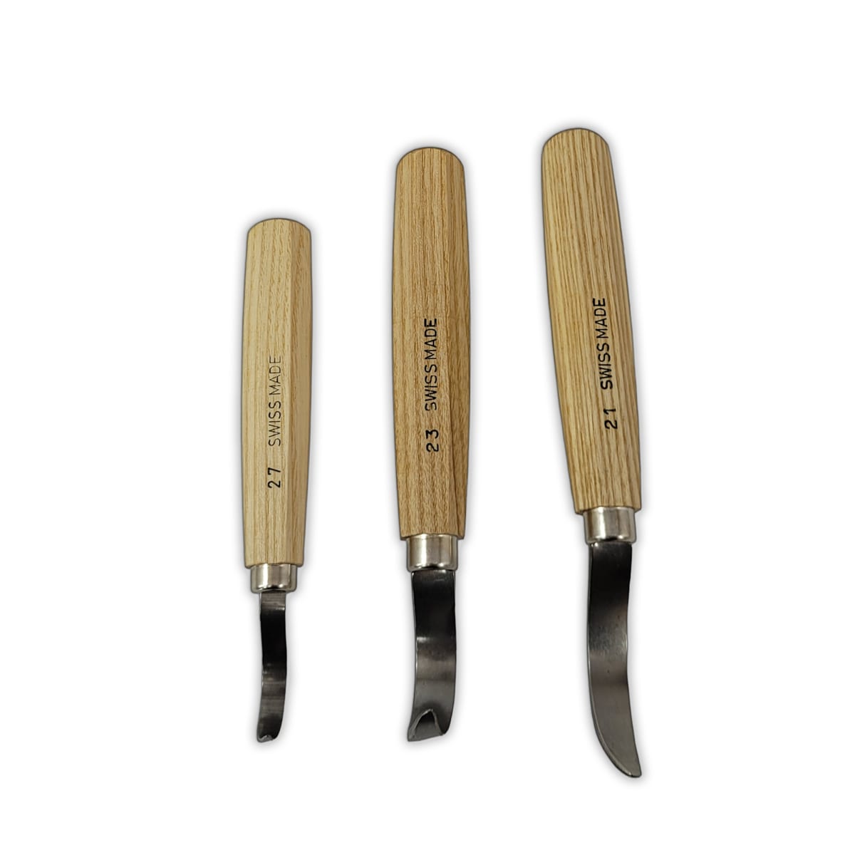 Set de 3 Cuchillos de Gancho Tipo Cuchara Pfeil  para Tallado en Madera Kerb 21 Kerb 23 Kerb 27 0