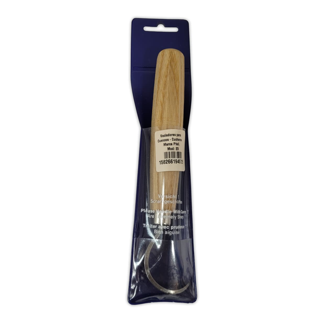 Set de 3 Cuchillos de Gancho Tipo Cuchara Pfeil  para Tallado en Madera Kerb 21 Kerb 23 Kerb 2724