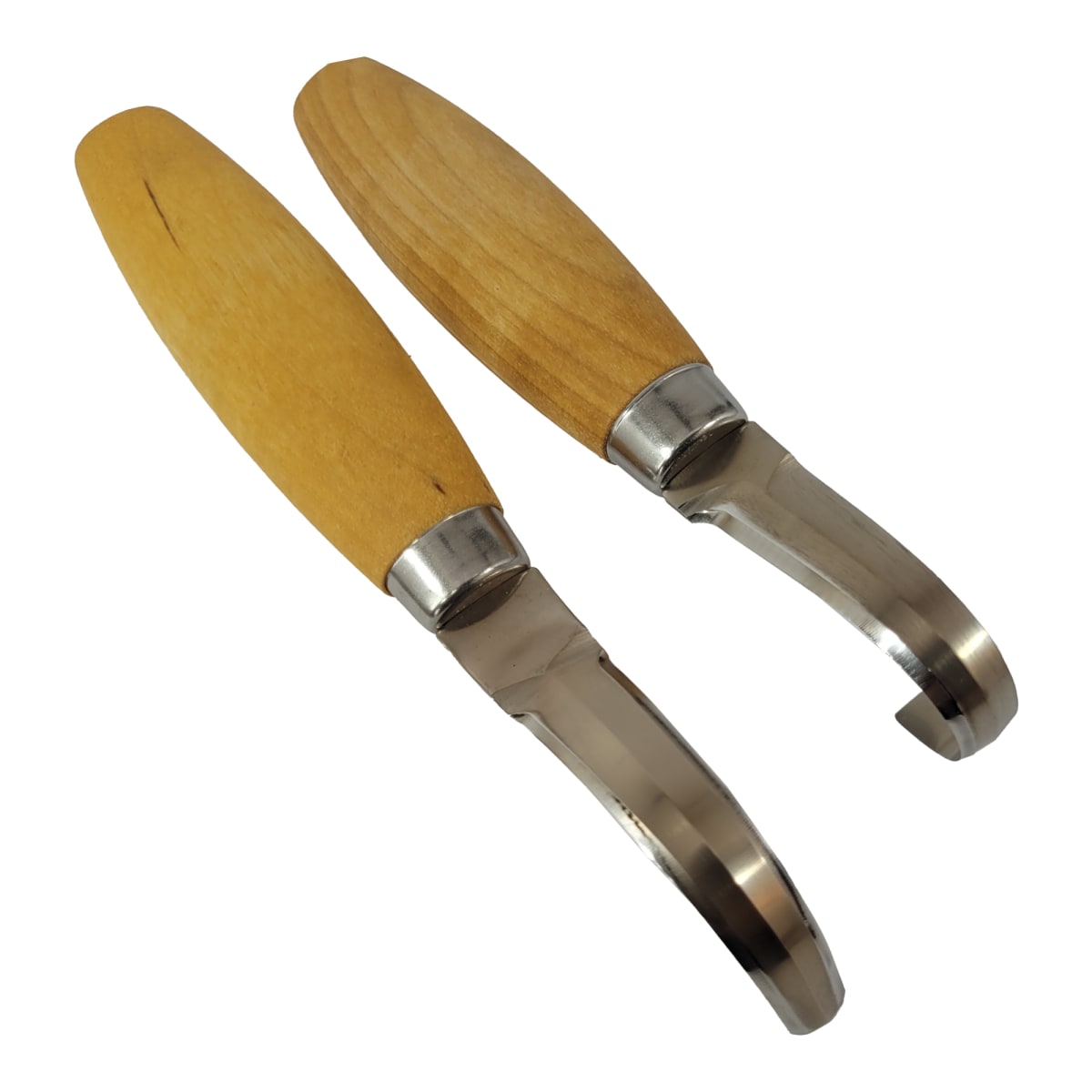 Set de 2 Cuchillos de Gancho Tipo Cuchara Morakniv para Tallado en Madera 163 y 1643