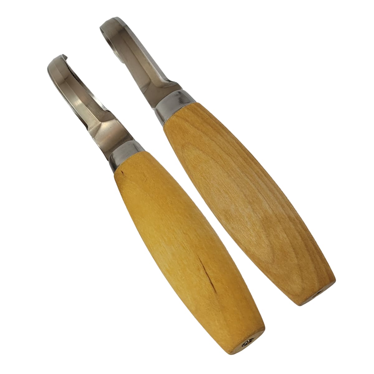 Set de 2 Cuchillos de Gancho Tipo Cuchara Morakniv para Tallado en Madera 163 y 1646