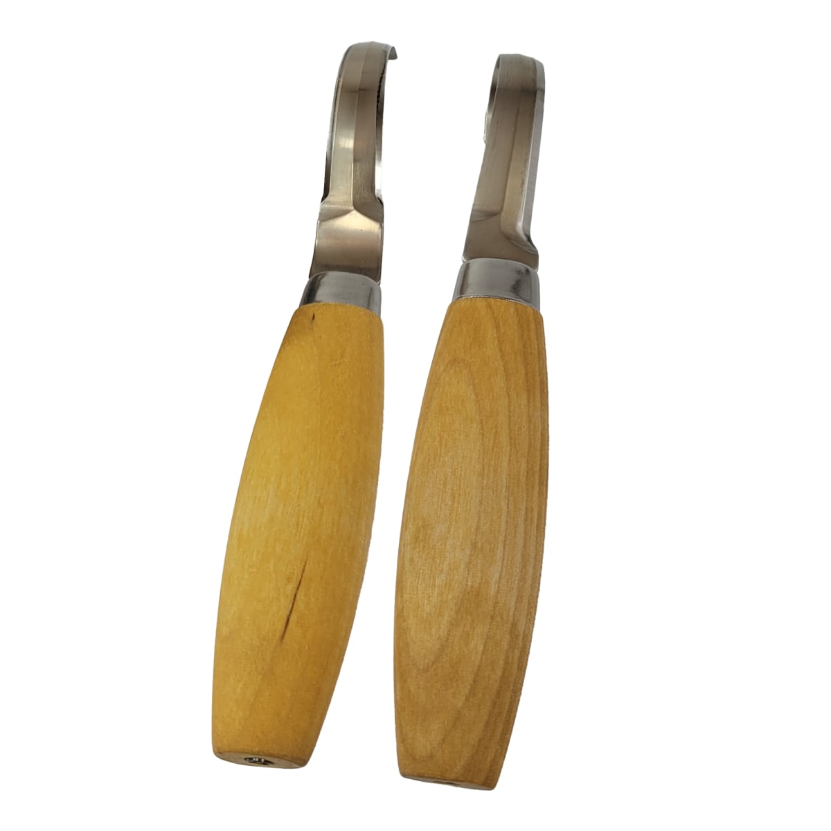 Set de 2 Cuchillos de Gancho Tipo Cuchara Morakniv para Tallado en Madera 163 y 1645