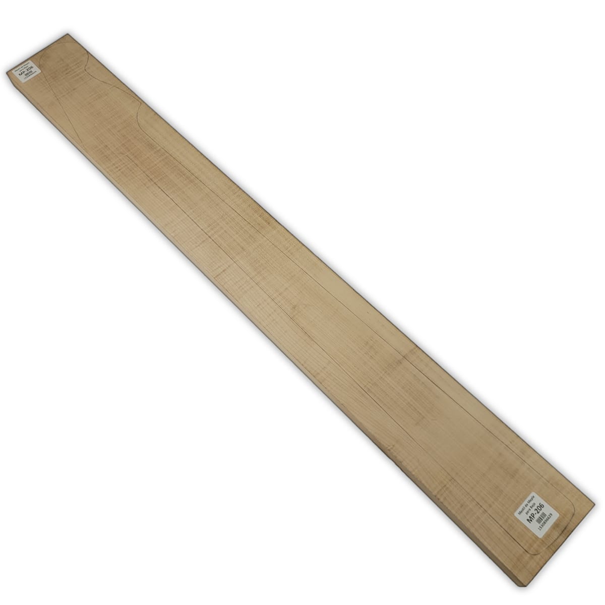 Mastil Unico MP-206 de Maple Arce Canadiense Especial Radial para Bajo Electrico 0