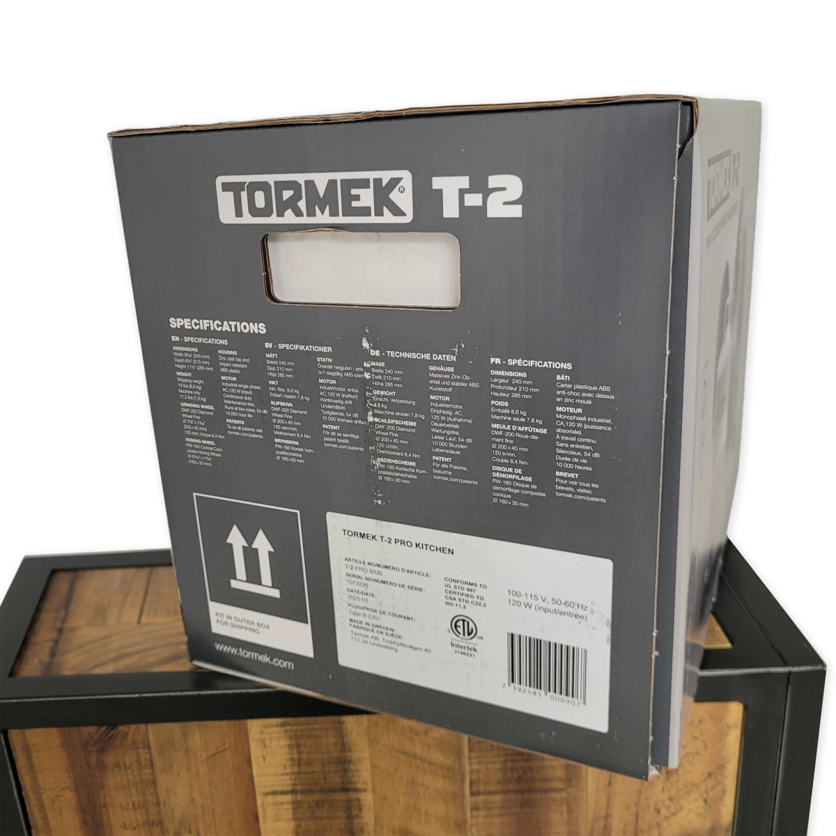 Afiladora Profesional para Cuchillos de Cocina Tormek T2 Piedra Diamantada Grano 60023