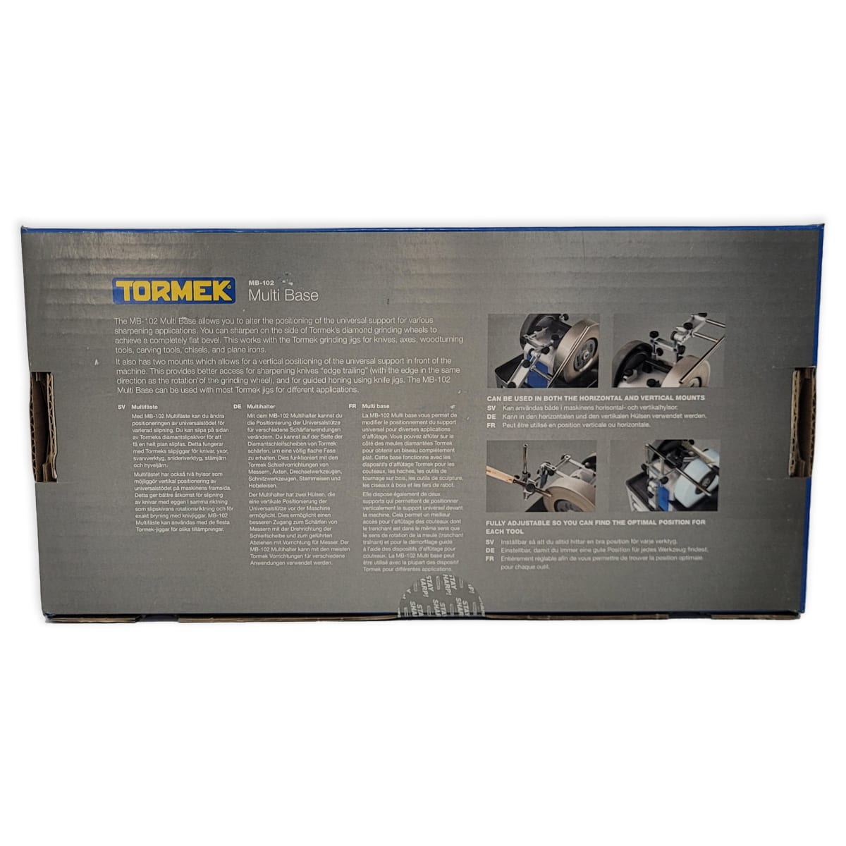 Multi Base MB-102 Tormek para Afilado de Herramientas6