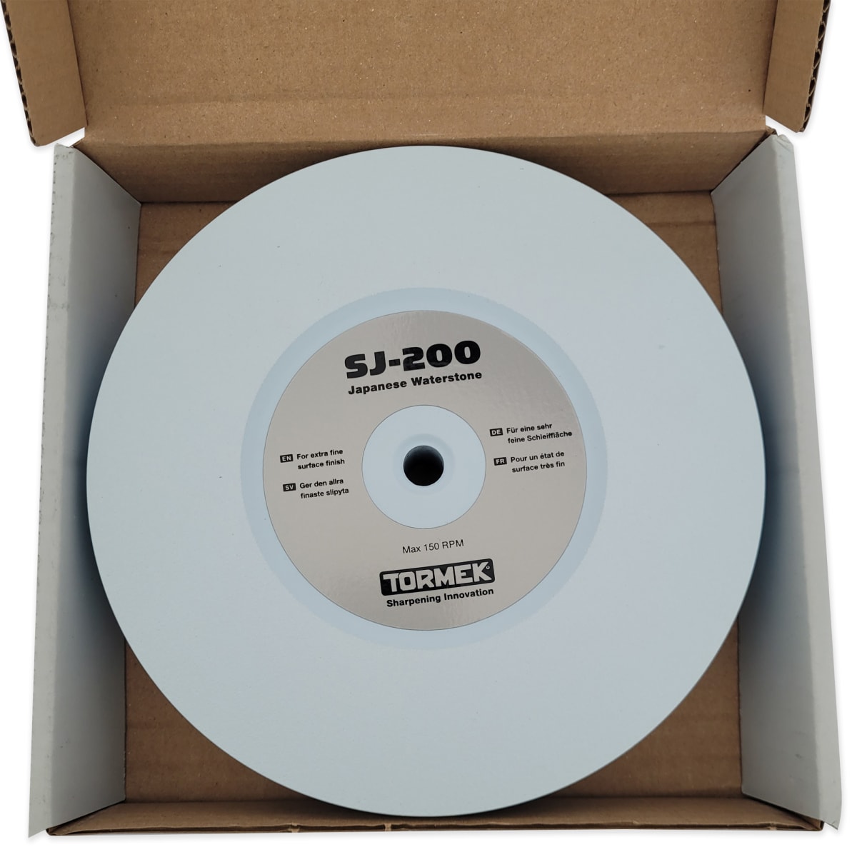 Piedra Japonesa Waterstone SJ-200 Tormek Grano 4000 para Afiladora T43