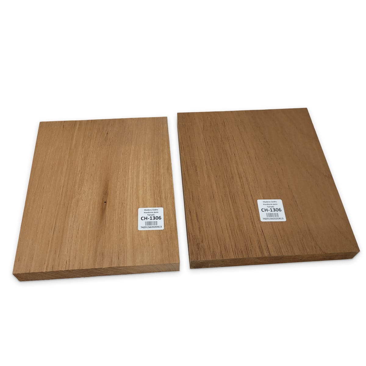 Set de 3 piezas CH-1306 de Cedro Honduras para Tallado 0