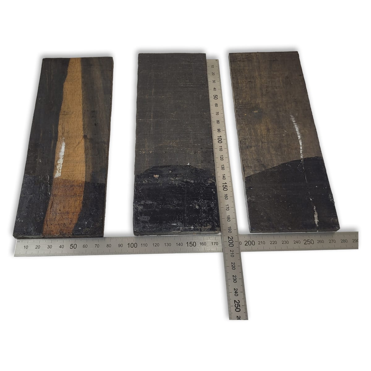 Set de 3 Piezas EB-1001 de Ebano Negro para Artesania y Otros Usos3