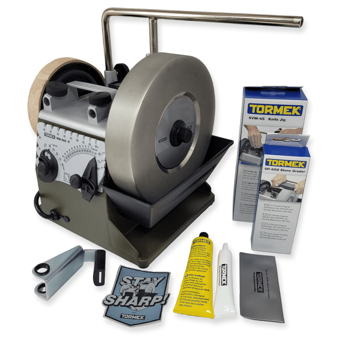 Afiladora Profesional Tormek T-4 Bushcraft con Disco Diamantado DWF-2003