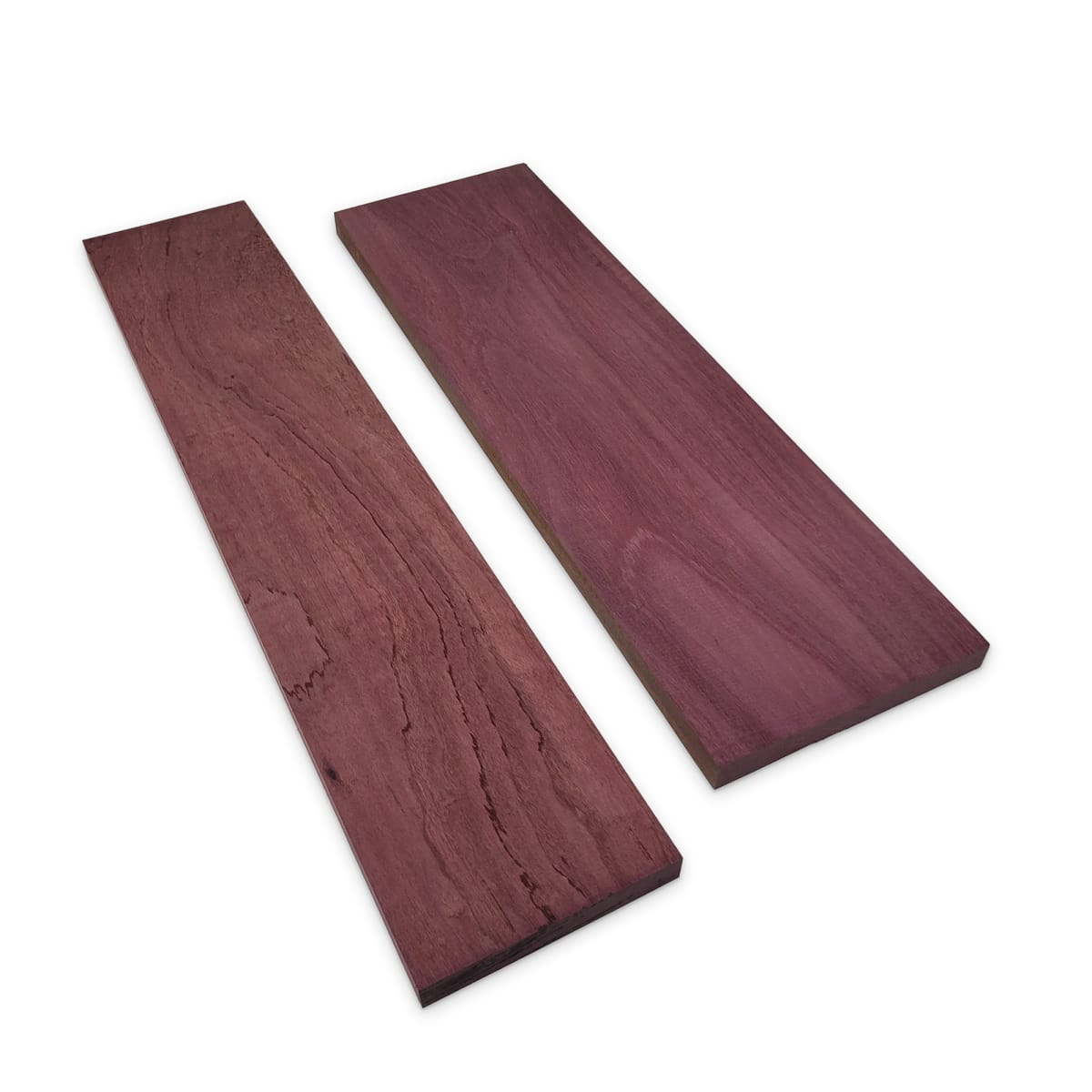 Set de Bloques para Laminar Fondo y Costados de Purple Heart Especial para Instrumentos Pequeños 25mm Espesor1