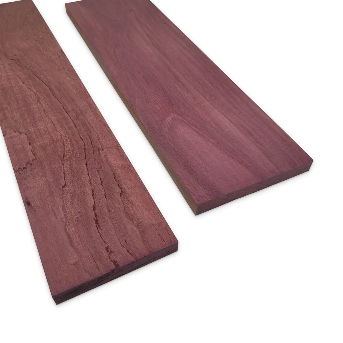 Set de Bloques para Laminar Fondo y Costados de Purple Heart Especial para Instrumentos Pequeños 25mm Espesor12