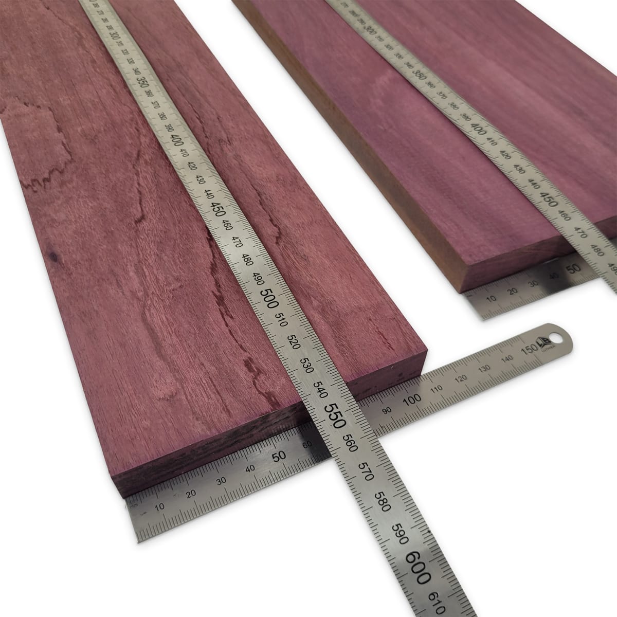 Set de Bloques para Laminar Fondo y Costados de Purple Heart Especial para Instrumentos Pequeños 25mm Espesor4