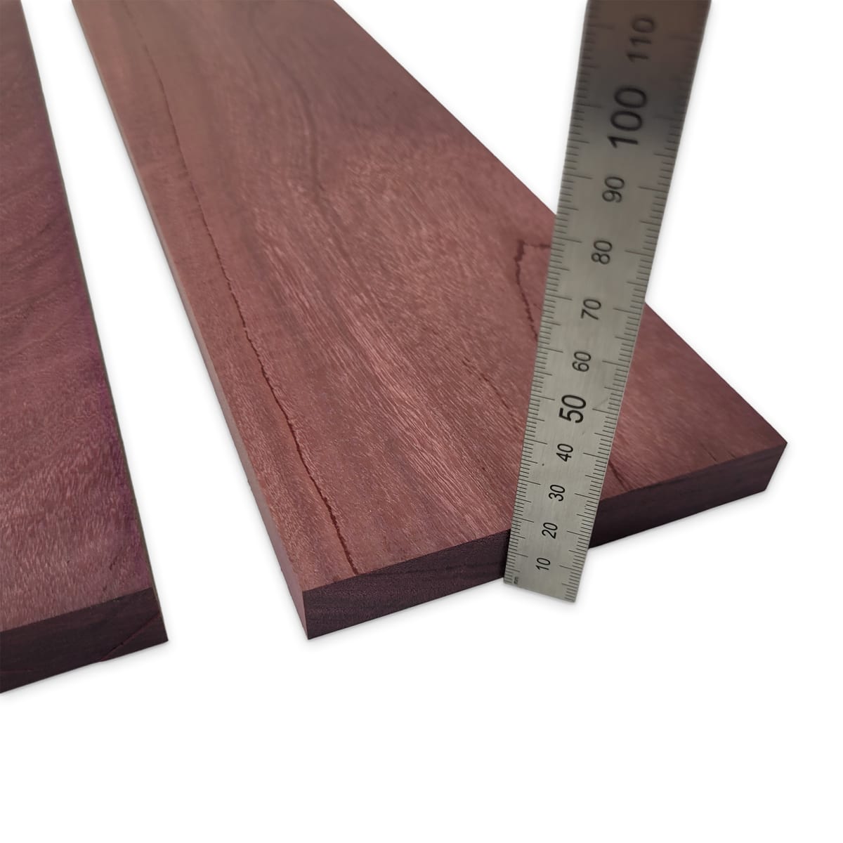 Set de Bloques para Laminar Fondo y Costados de Purple Heart Especial para Instrumentos Pequeños 25mm Espesor11
