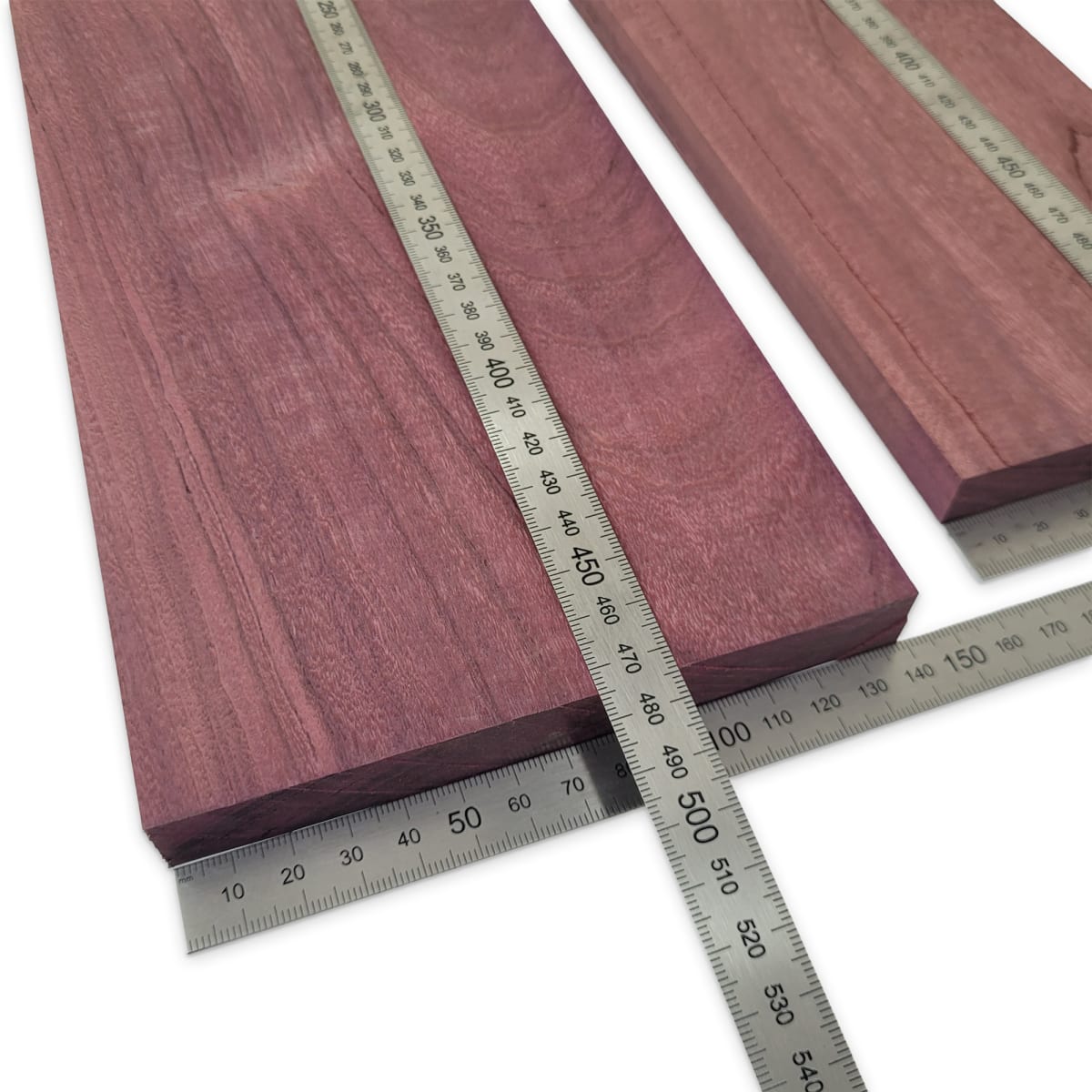 Set de Bloques para Laminar Fondo y Costados de Purple Heart Especial para Instrumentos Pequeños 25mm Espesor5