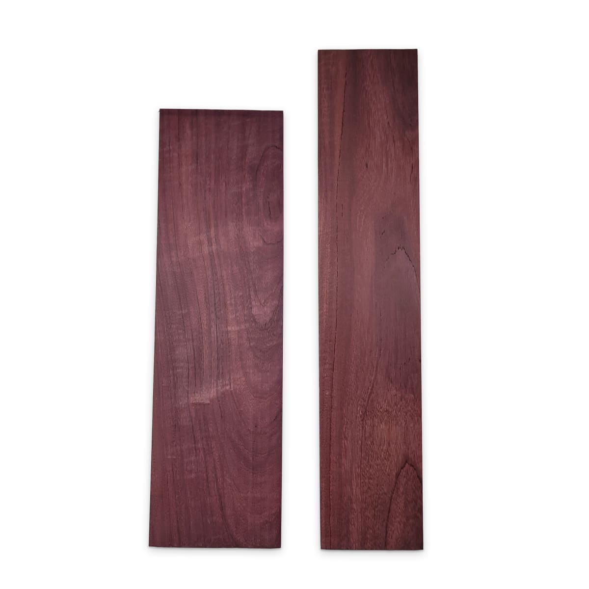 Set de Bloques para Laminar Fondo y Costados de Purple Heart Especial para Instrumentos Pequeños 25mm Espesor15