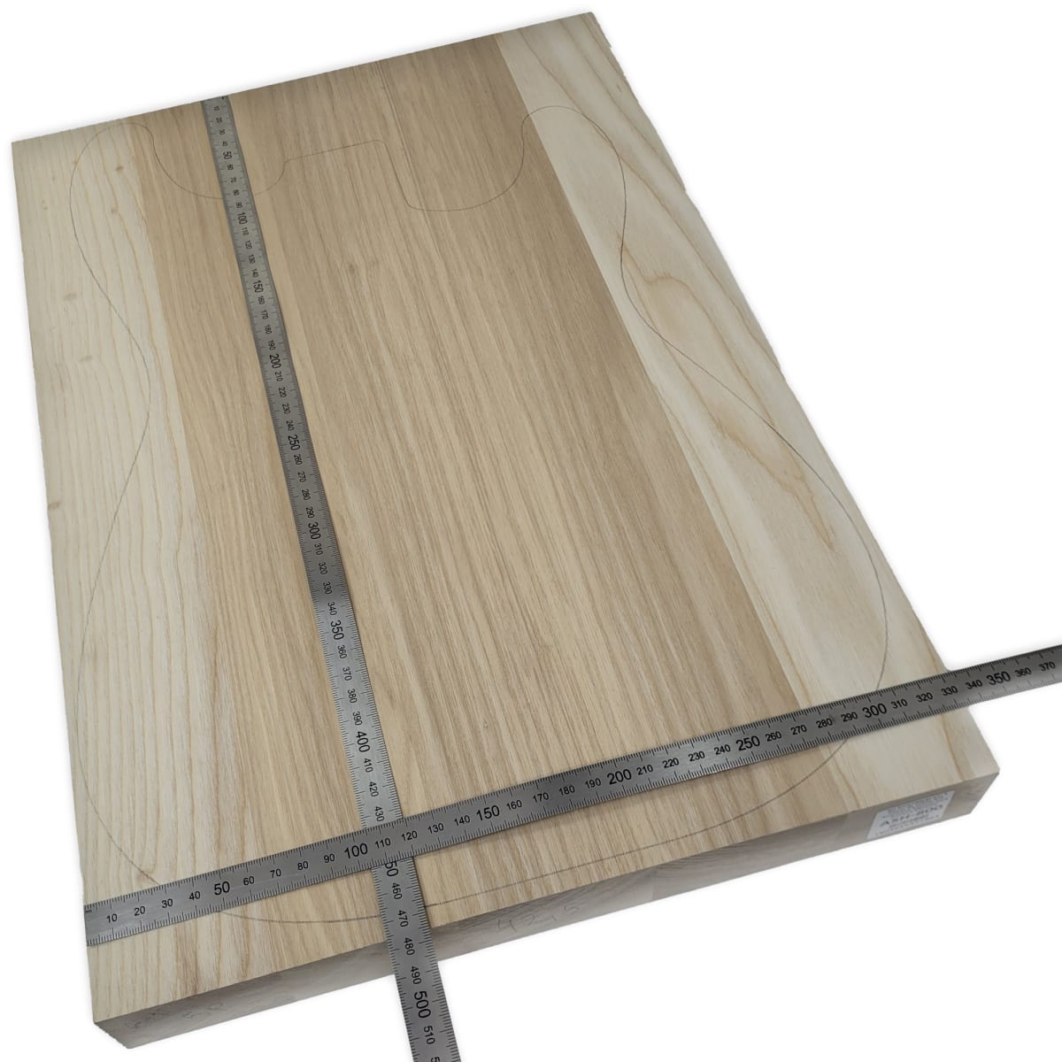 Set Ensamblado por 5 Piezas ASH-800 de White Ash Americano Especial para Guitarra Eléctrica2