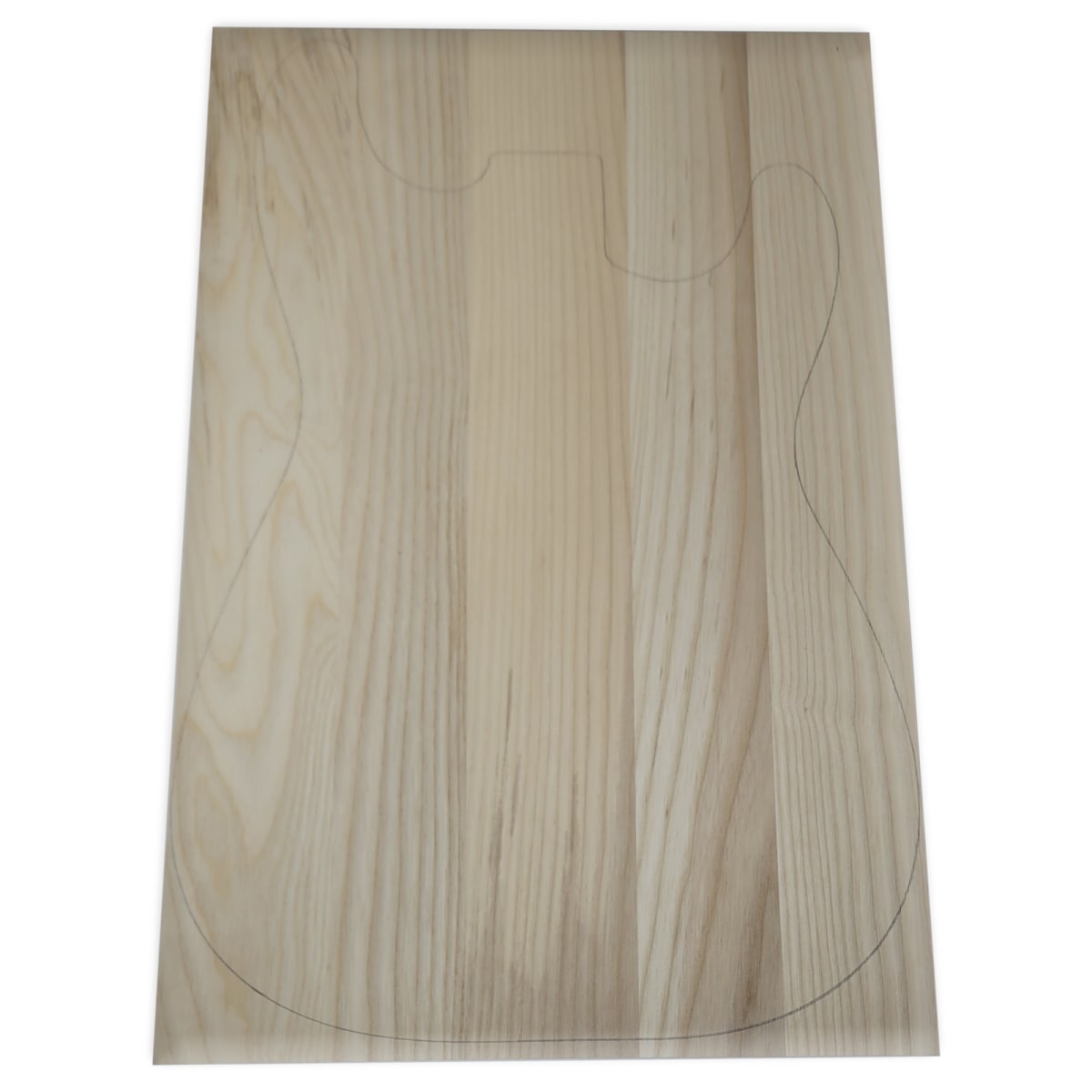 Set Ensamblado por 5 Piezas ASH-800 de White Ash Americano Especial para Guitarra Eléctrica8
