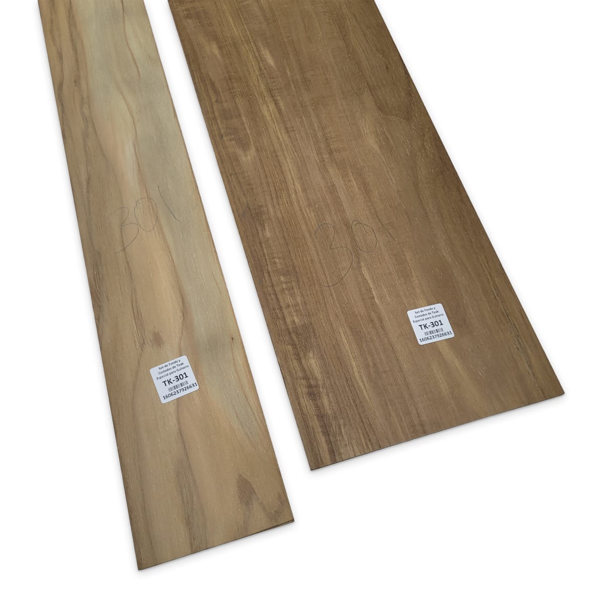 Set de Fondo y Costados TK-301 de Teak para Guitarra6