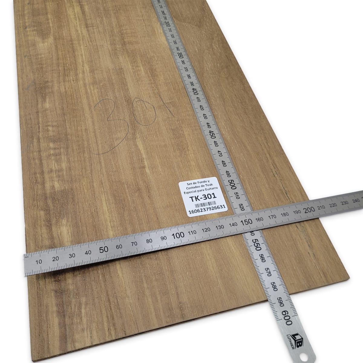 Set de Fondo y Costados TK-301 de Teak para Guitarra4