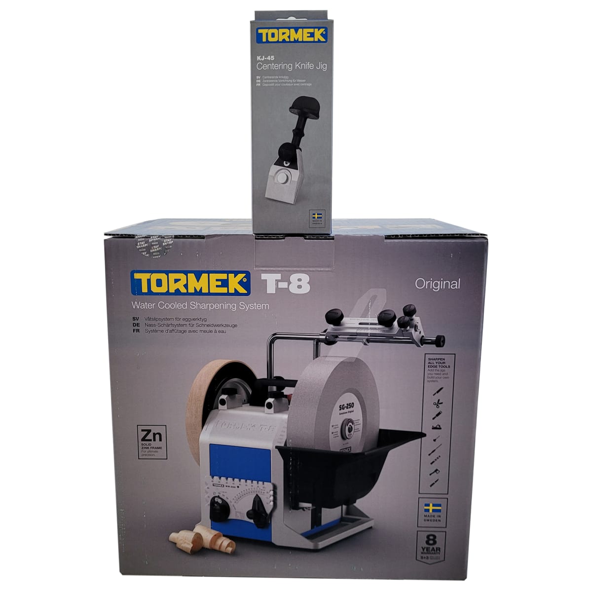 Pack Afiladora Tormek T8 + Guia KJ-452