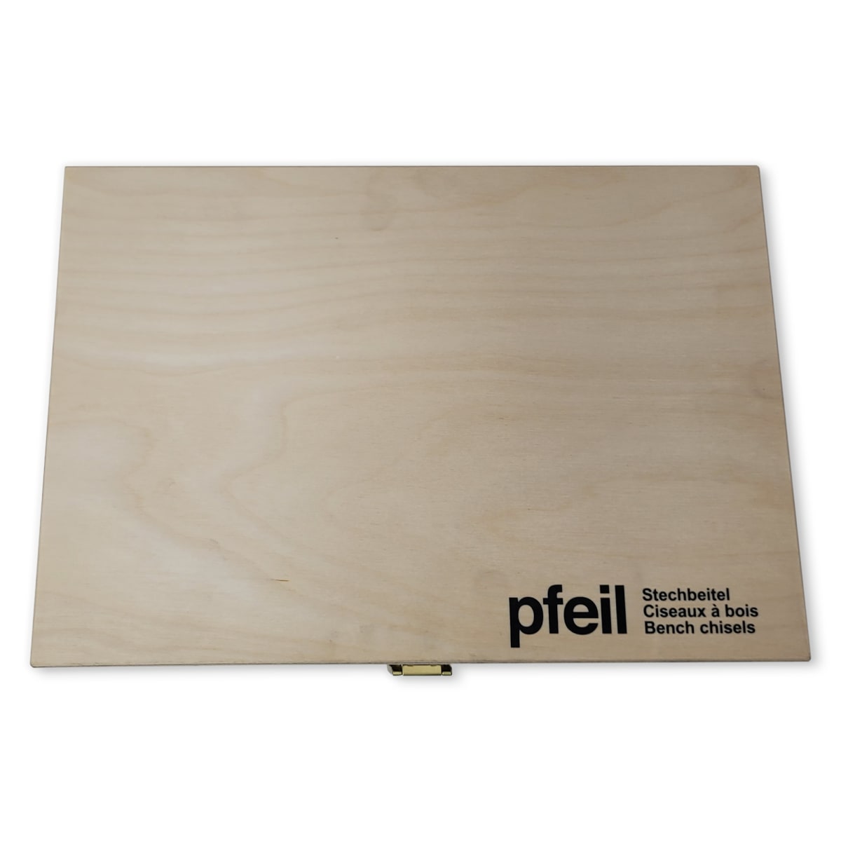Pack de 5 Formones Rectos y 1 Gubia Semicurva Pfeil con Estuche de Madera9