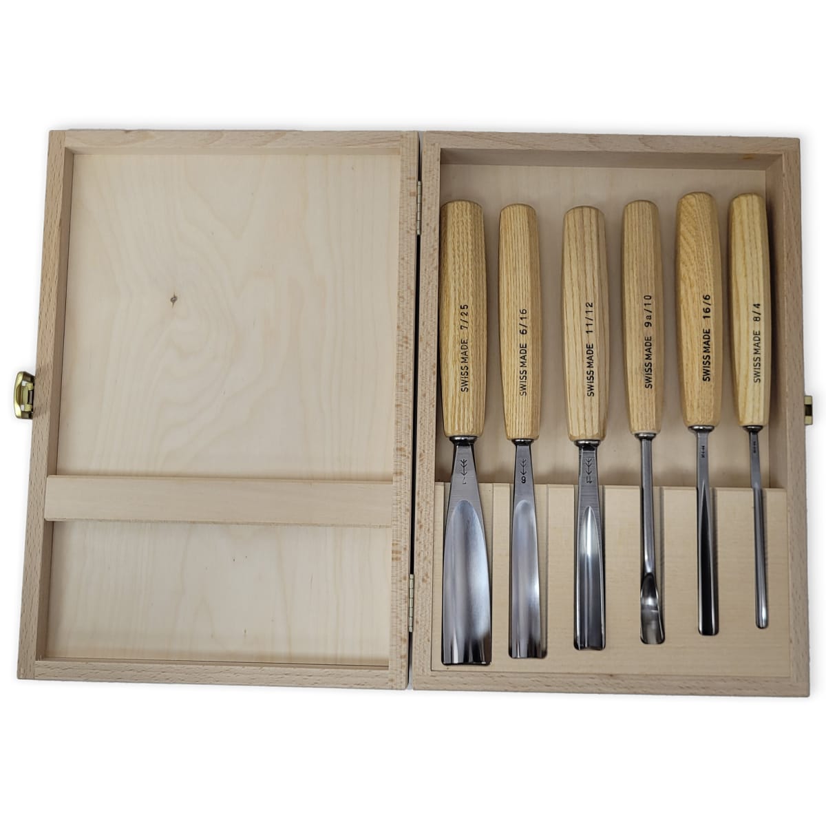 Pack de 6 Gubias Variadas Pfeil con 1 Estuche de Madera2