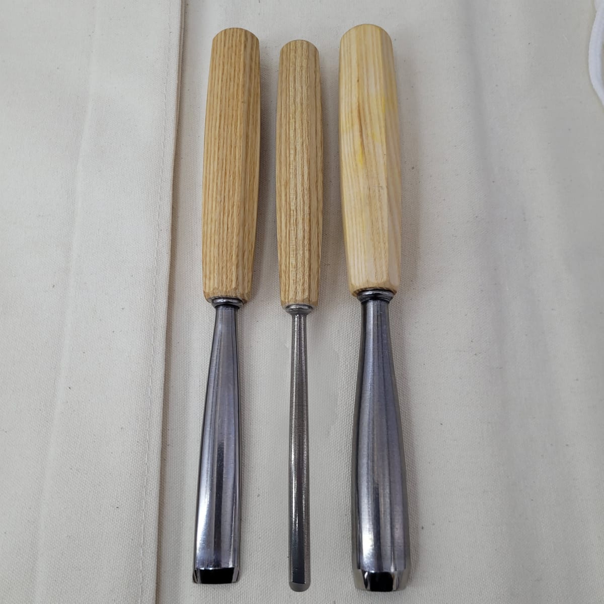 Pack de 2 Gubias Semicurvas y 1 Gubia Larga Tipo Cuchara Pfeil con Estuche de Lona4