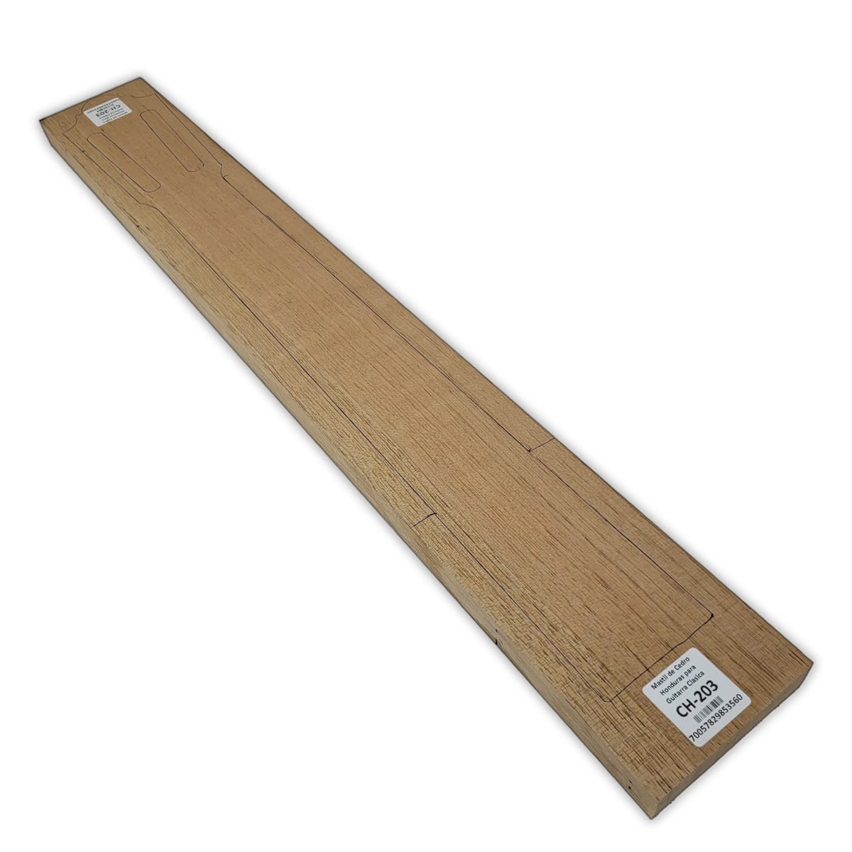 Mastil para Guitarra CH-203 de Cedro Honduras Economico con Detalles 0