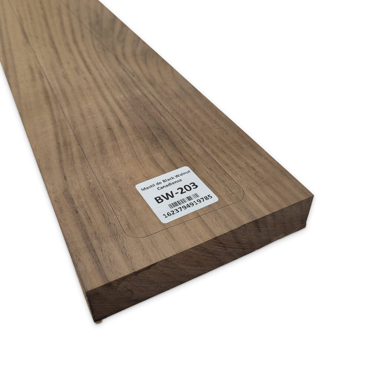 Mastil BW-203 de Black Walnut Especial Radial para Guitarra7