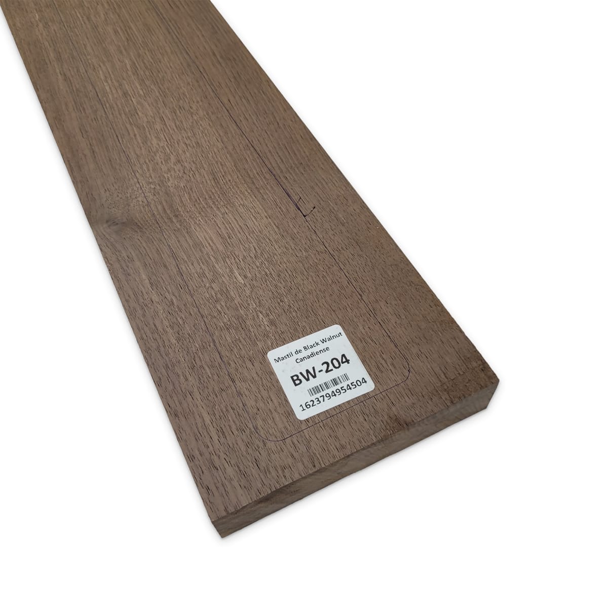 Mastil BW-204 de Black Walnut Especial Radial para Guitarra9