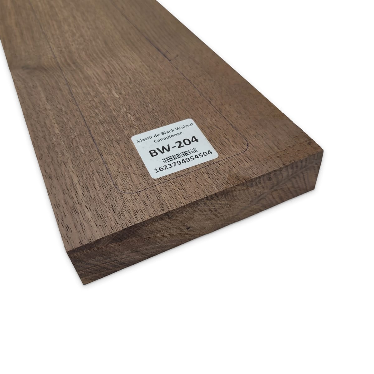 Mastil BW-204 de Black Walnut Especial Radial para Guitarra7