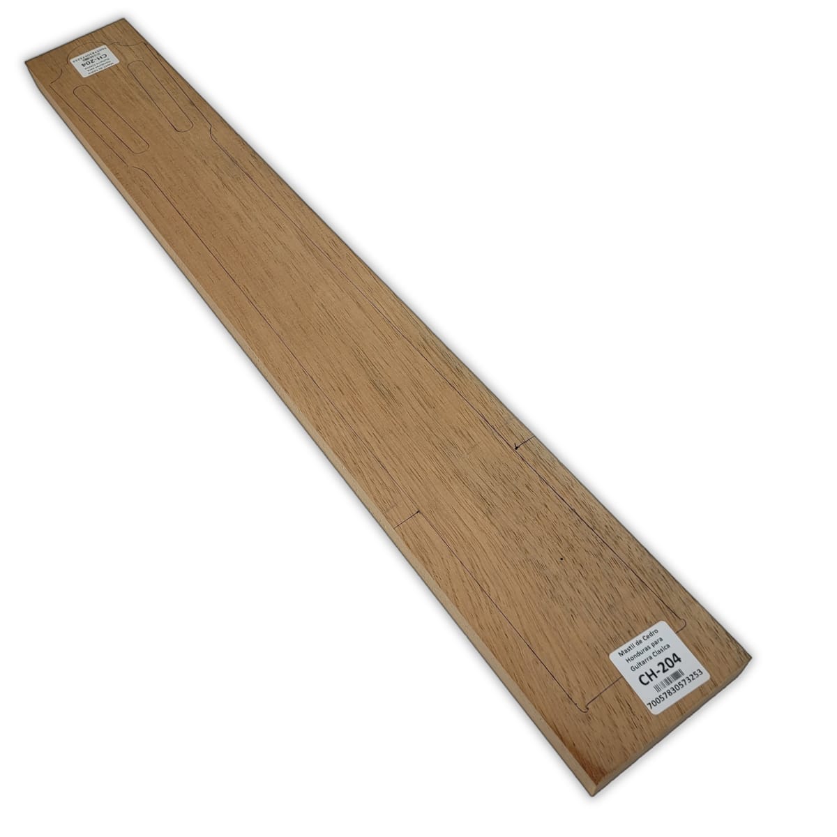 Mastil para Guitarra CH-204 de Cedro Honduras Economico con Detalles 0