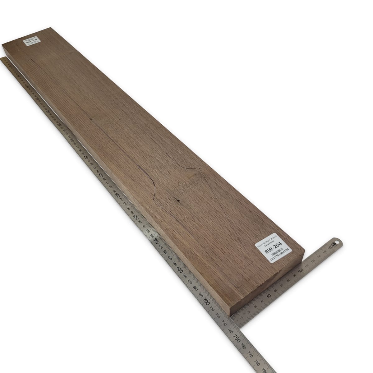 Mastil BW-204 de Black Walnut Especial Radial para Guitarra3