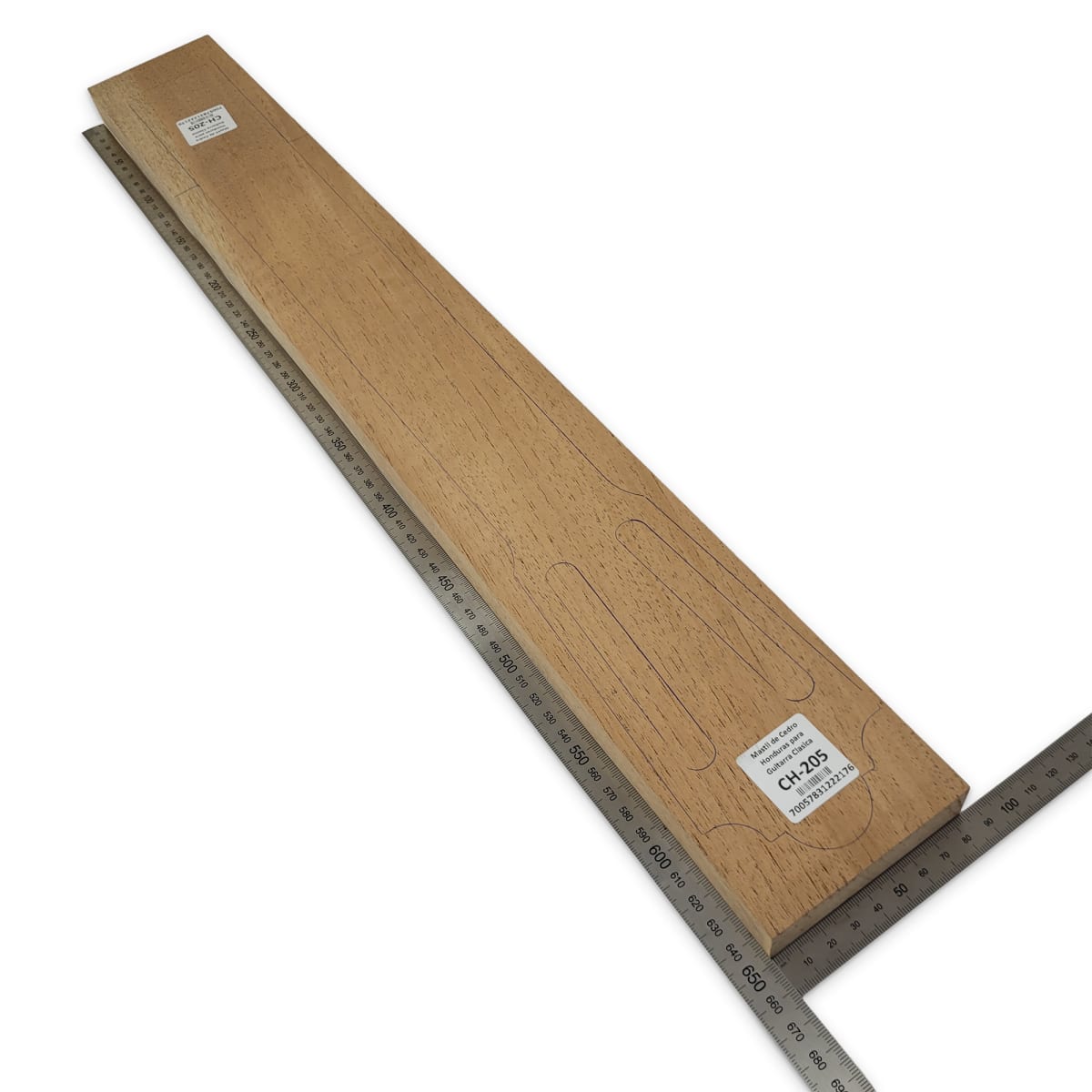 Mastil para Guitarra CH-205 de Cedro Honduras Especial2