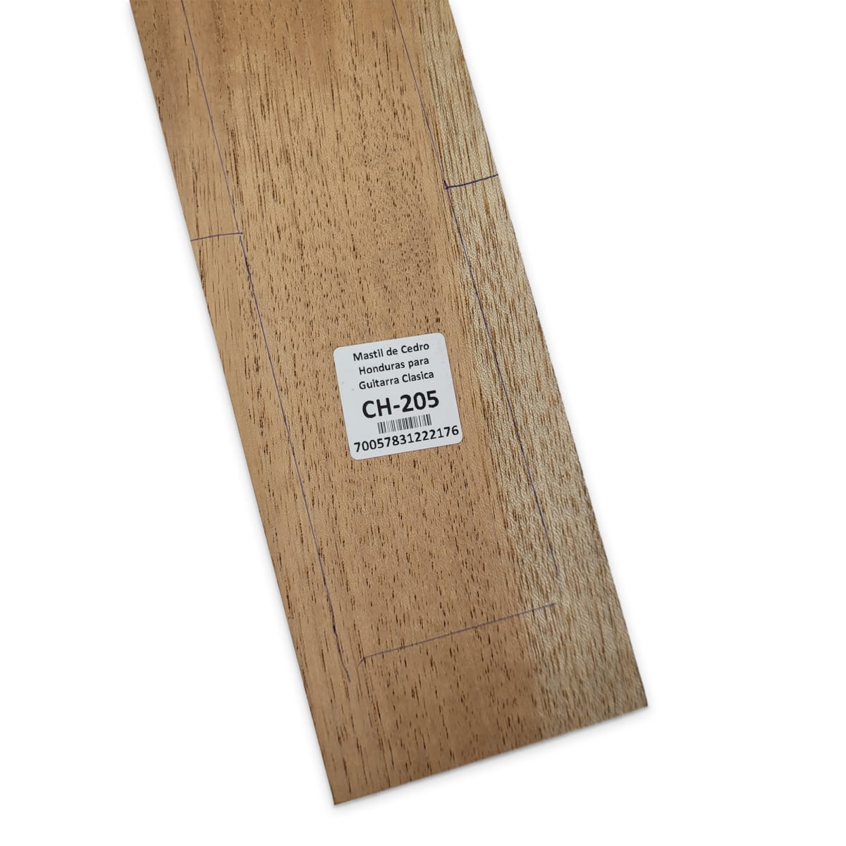 Mastil para Guitarra CH-205 de Cedro Honduras Especial7