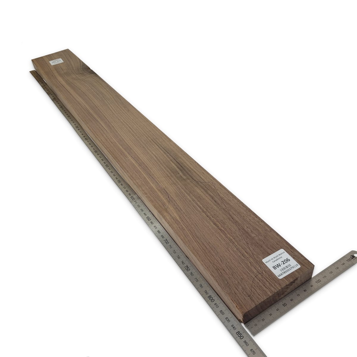 Mastil BW-206 de Black Walnut Especial Radial para Bajo3